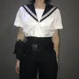 Plain Buckled Belt Bag