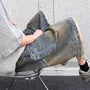 Mid Rise Washed Jorts