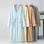 Couple Matching V-Neck Plain Fleece Tie Front Robe (Various Designs)