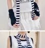 Striped Skinny Scarf