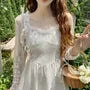 Plain Ruffle Lace Bolero