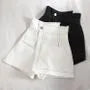 High Waist Asymmetrical Wrap Skort