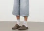 Mid Rise Washed Wide Leg Jorts