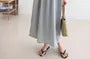 Short-Sleeve Plain Ruched Dress