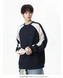 Crew Neck Raglan Sweatshirt