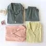 Pajama Set: Long-Sleeve Button-Up Top + Pants (Various Designs)