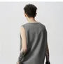 Mock Two-Piece Crewneck Plain Tank Top