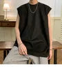 Crew Neck Plain Tank Top