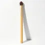 Wooden Handle Makeup Fan Brush