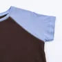 Short-Sleeve Crew Neck Raglan Crop T-Shirt