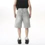 Mid Rise Washed Denim Shorts