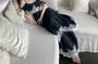 Spaghetti Strap Scoop Neck Lace Trim Maxi A-Line Dress