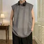 Crew Neck Plain Tank Top