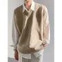 V-Neck Plain Sweater Vest
