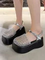 Platform Woven Sandals