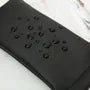 Plain Faux Leather Eyeglasses Case