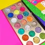 United Shades of Glitter - 21 Pressed Glitter Eyeshadow Palette