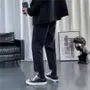 High-Waist Straight Leg Dress Pants