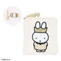 Miffy 70 Square Makeup Pouch (Dick Bruna Gold & Black  Series)