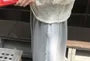 Unisex Drawstring Waist Two-Tone Sweatpants