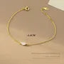 925 Sterling Silver Rhinestone Chain Bracelet