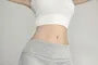Low Waist Plain Hot Pants