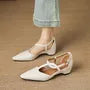 Pointy High Heel Twisted Strap Sandals