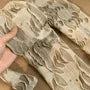 Distressed Light Scarf / Arm Sleeves / Set