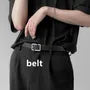 Faux Leather Belt
