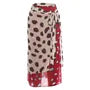 Low Waist Color-Block Polka Dot Midi Skirt