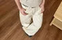 Short-Sleeve Plain Knit Polo Top
