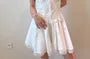 Ballet-Style Lace Trim Corset Slip Dress