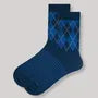 Set of 5 Pairs: Argyle Striped Socks