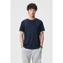 Mock Two-Piece Short-Sleeve Two-Tone T-Shirt