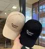Lettering Embroidered Baseball Cap