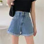 High Waist Denim Shorts