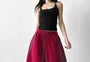 Drawstring Waist Striped Baggy Pants