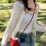 V-Neck Plain Cardigan