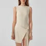 Sleeveless Tie-Front Sports Romper