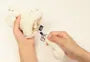 Cat Tama Plush Bag Charm Cream