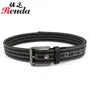 Striped Buckled Belt