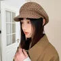 Plaid Newsboy Cap