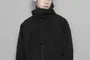 Hooded Plain Zip Windbreaker