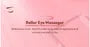 Plastic Stainless Steel Roller  Eye Massager with Spatula