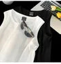 Round Neck Plain Tank Top