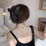 Bow Fabric Hair Claw