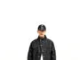Stitched Asymmetrical Row-Denim Jacket