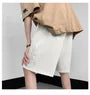 Mid Rise Plain Dress Shorts