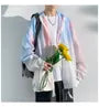 Gradient Hood Zip Windbreaker