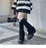 Flared Knit Leg Warmers (Various Designs)